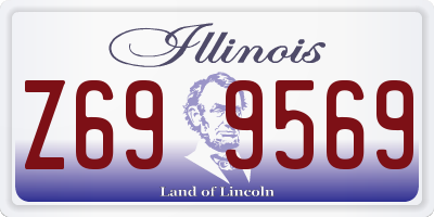 IL license plate Z699569