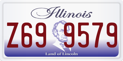 IL license plate Z699579