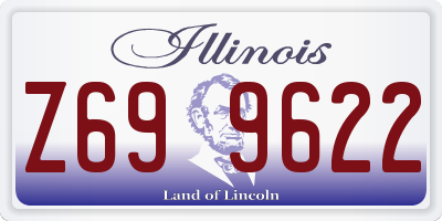 IL license plate Z699622