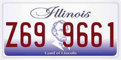 IL license plate Z699661
