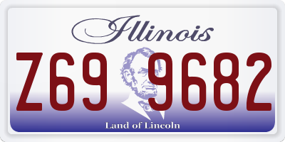IL license plate Z699682