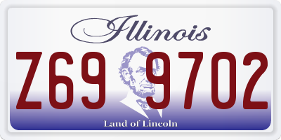 IL license plate Z699702