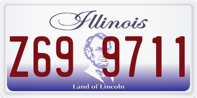 IL license plate Z699711