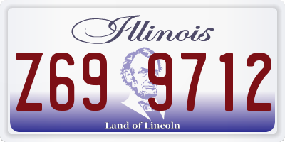 IL license plate Z699712