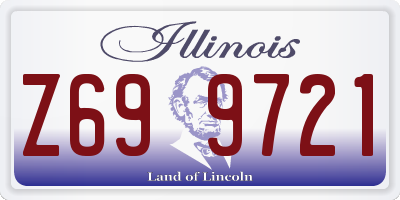 IL license plate Z699721