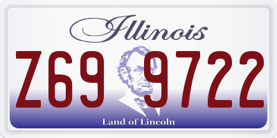 IL license plate Z699722