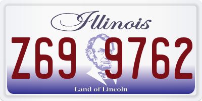 IL license plate Z699762