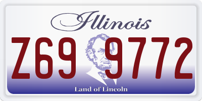 IL license plate Z699772