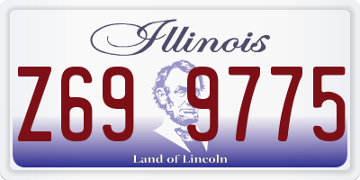 IL license plate Z699775