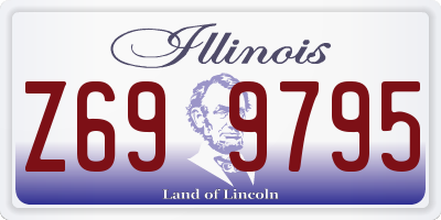 IL license plate Z699795
