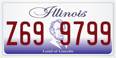 IL license plate Z699799