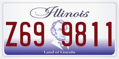 IL license plate Z699811