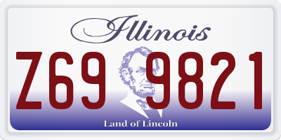 IL license plate Z699821