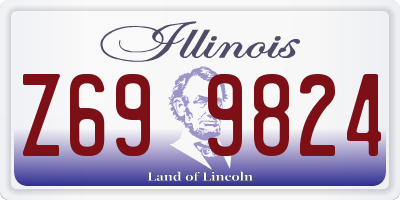 IL license plate Z699824