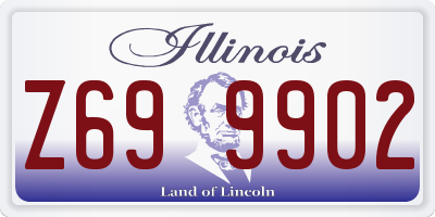 IL license plate Z699902