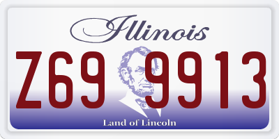 IL license plate Z699913