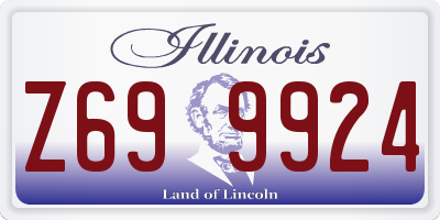 IL license plate Z699924