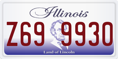 IL license plate Z699930
