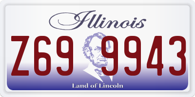 IL license plate Z699943