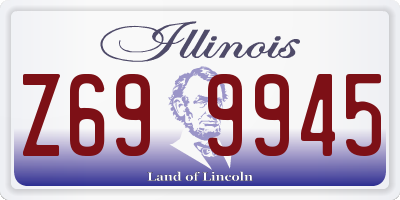 IL license plate Z699945