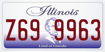 IL license plate Z699963