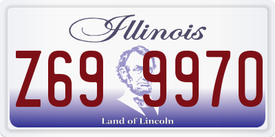 IL license plate Z699970