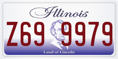 IL license plate Z699979