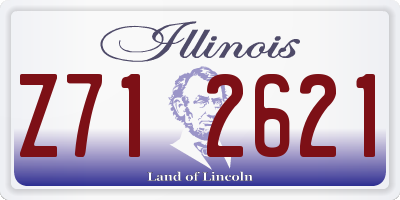 IL license plate Z712621