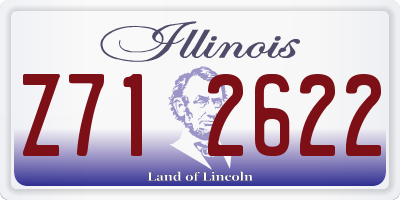IL license plate Z712622