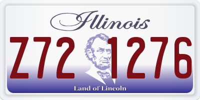 IL license plate Z721276