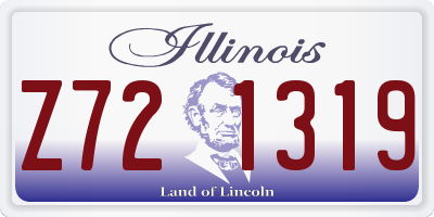 IL license plate Z721319