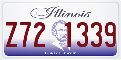 IL license plate Z721339