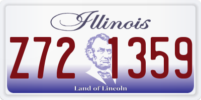 IL license plate Z721359