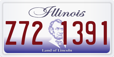 IL license plate Z721391