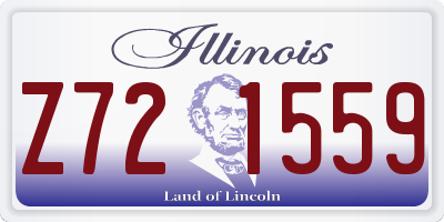 IL license plate Z721559