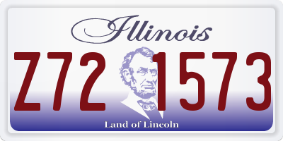 IL license plate Z721573