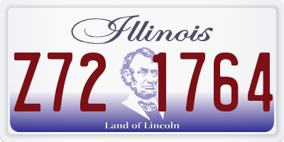 IL license plate Z721764