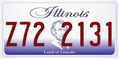 IL license plate Z722131