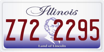 IL license plate Z722295