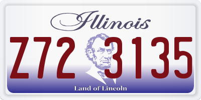 IL license plate Z723135