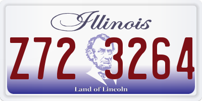 IL license plate Z723264