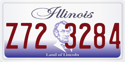 IL license plate Z723284
