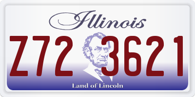 IL license plate Z723621