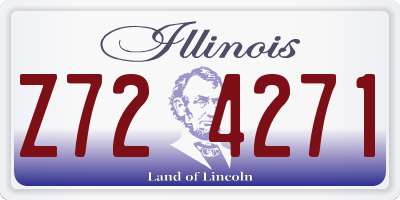 IL license plate Z724271