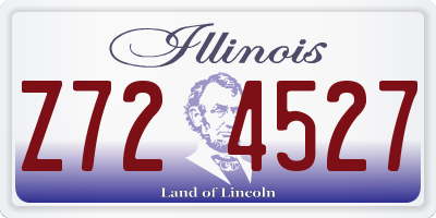 IL license plate Z724527