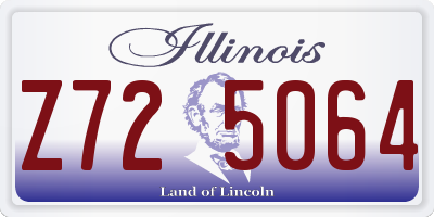 IL license plate Z725064