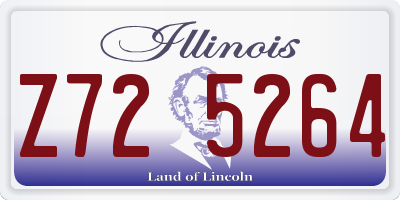 IL license plate Z725264