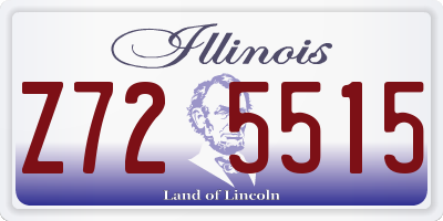 IL license plate Z725515