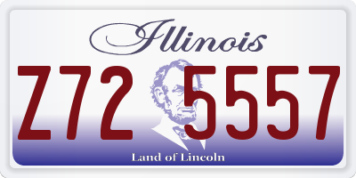 IL license plate Z725557