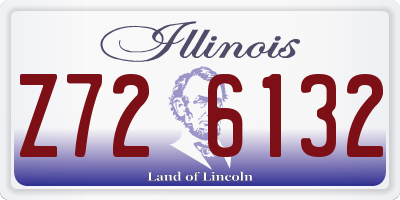 IL license plate Z726132